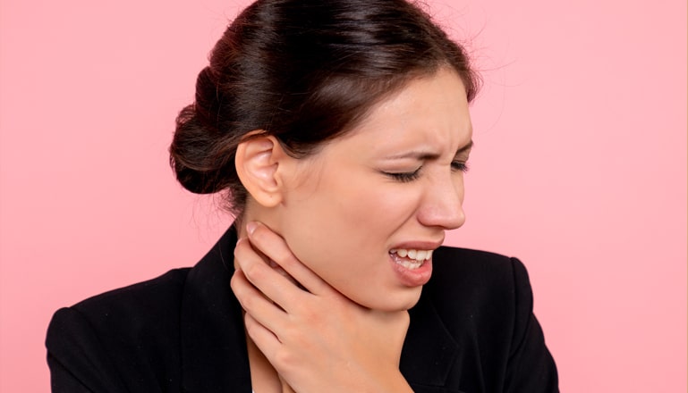 Den Kloß im Hals runterschlucken